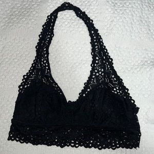 Black Halter Bralette
